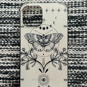 Magical Moth Plant Case Compatible with iPhone 12 and iPhone 12 Pro